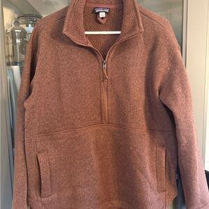 Patagonia Women’s Half-Zip Fleece Pullover - Rust Brown